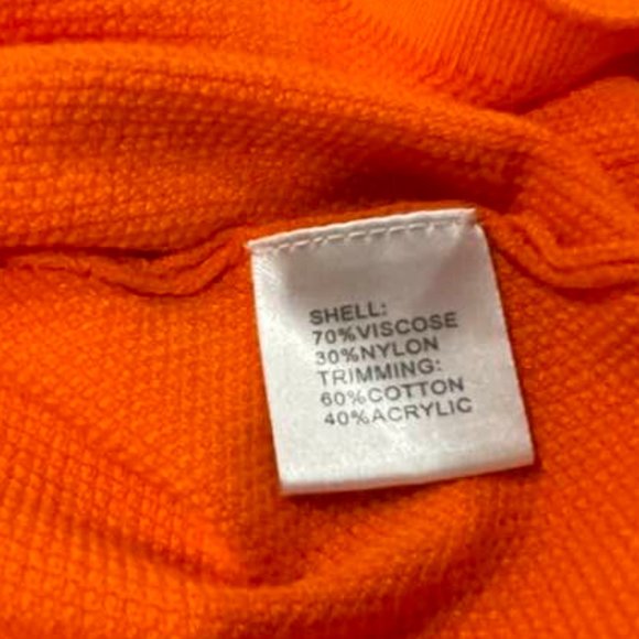 AmelieBoutik Comfy Orange Top with Sleeves Design - Women - XL - Picture 15 of 16